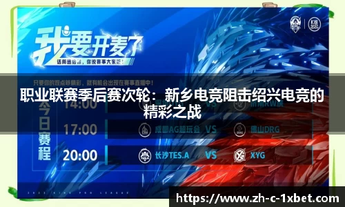 职业联赛季后赛次轮:新乡电竞阻击绍兴电竞的精彩之战
